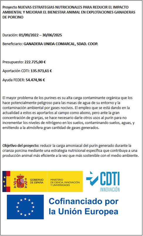 Reducir la carga amoniacal del purín