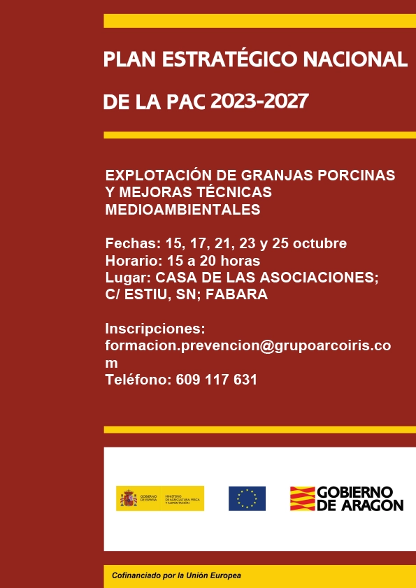 curso arcoiris fabara octubre 2024